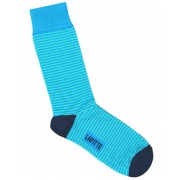 Thin Stripe Socks - Blue